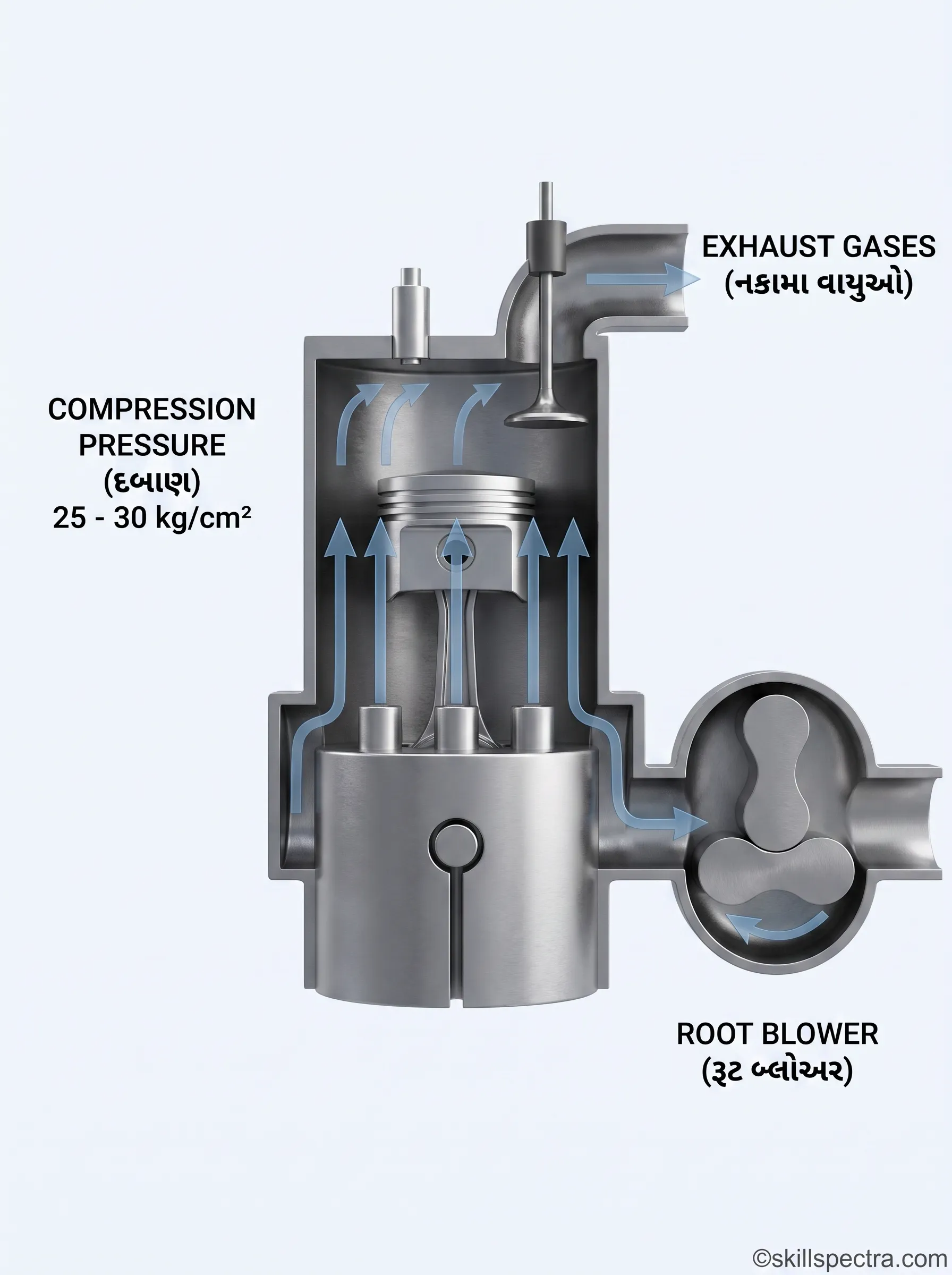 engine pressure