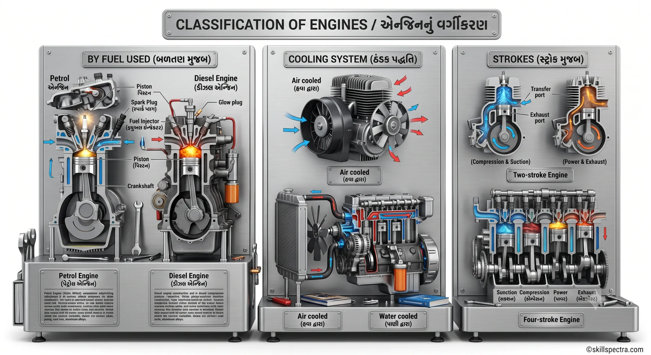 by other engine