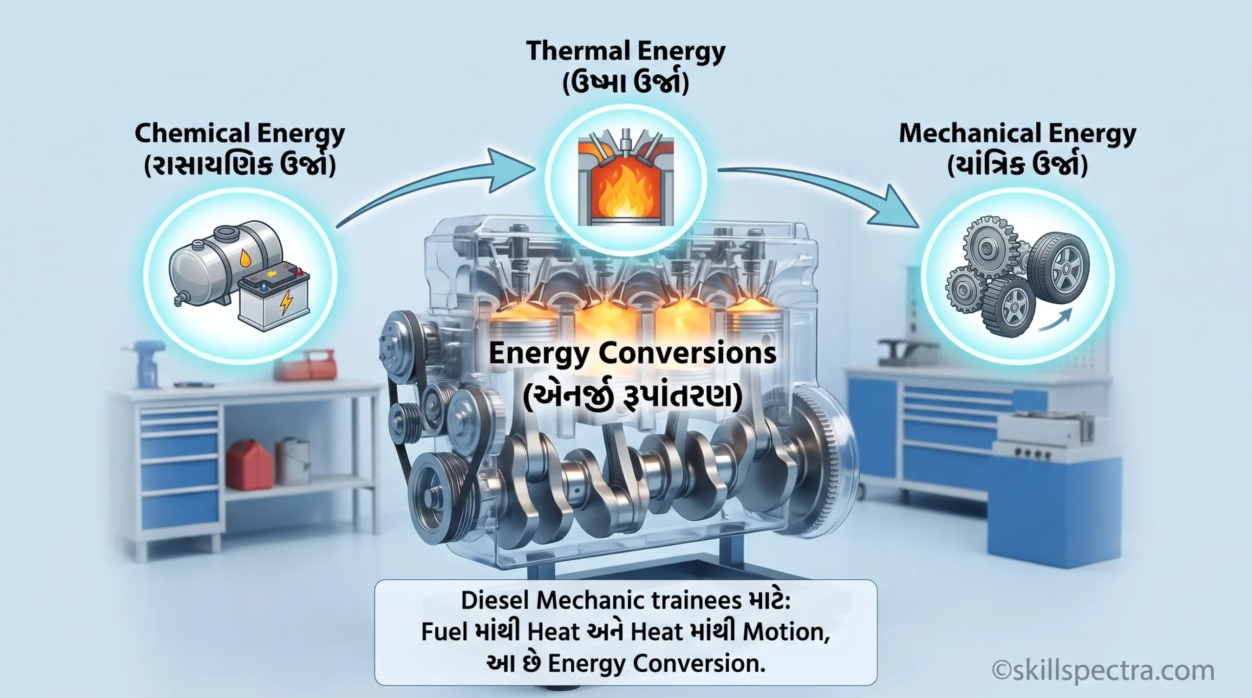 electrical energy conversion