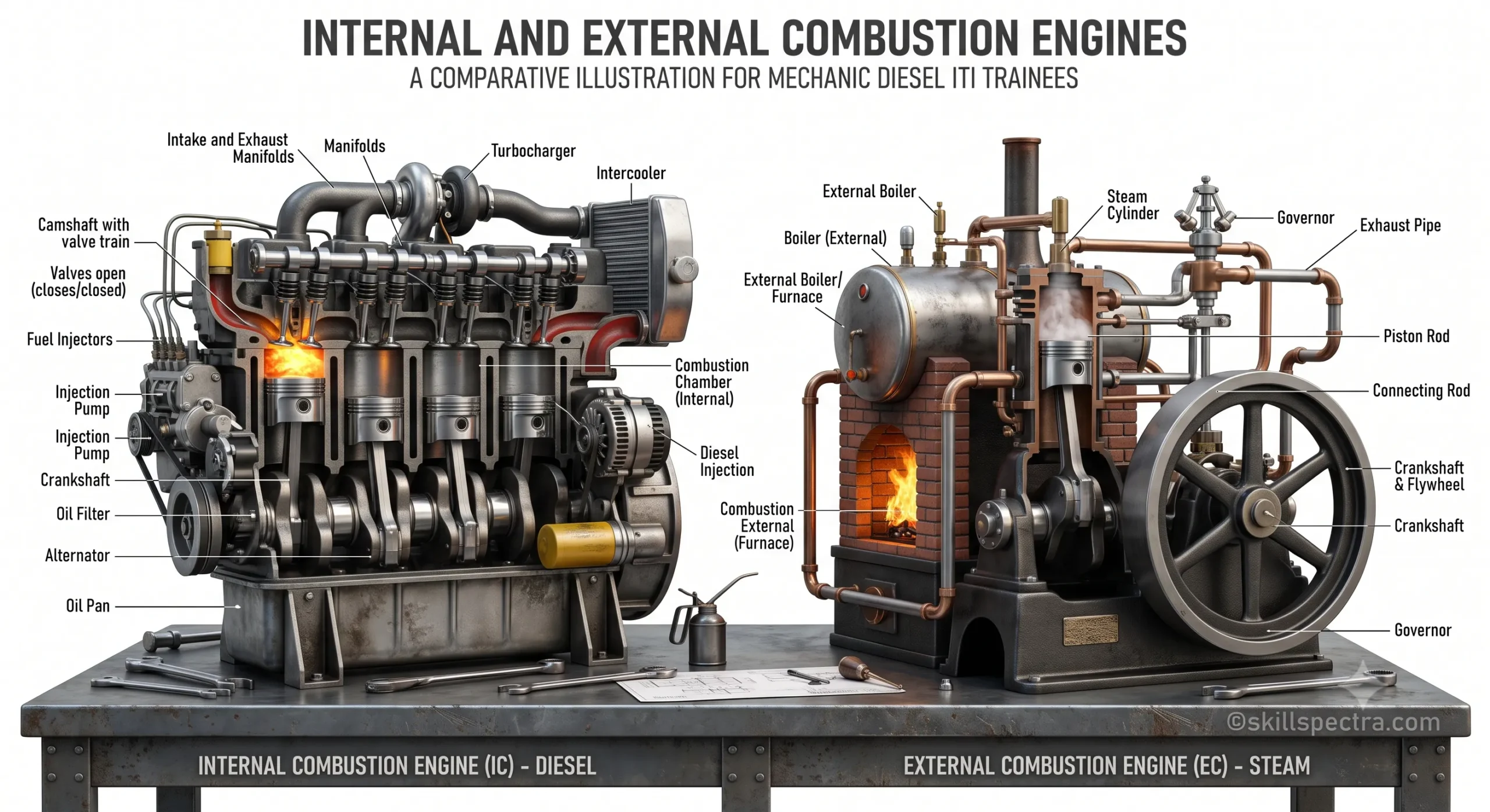 24 Internal And External Combustion Engine