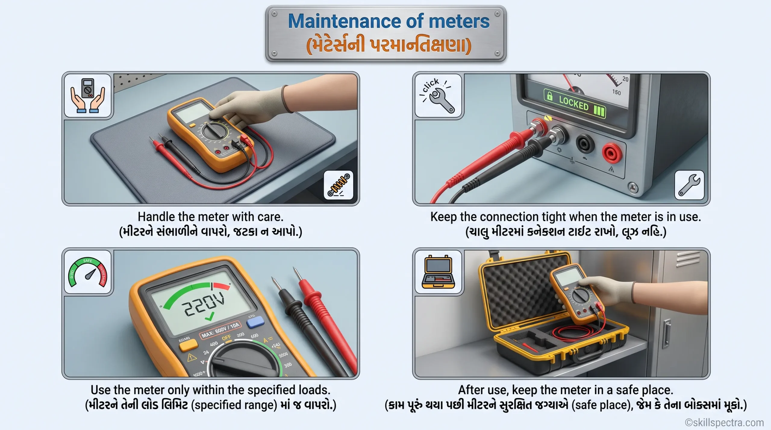 electrical meter maintain