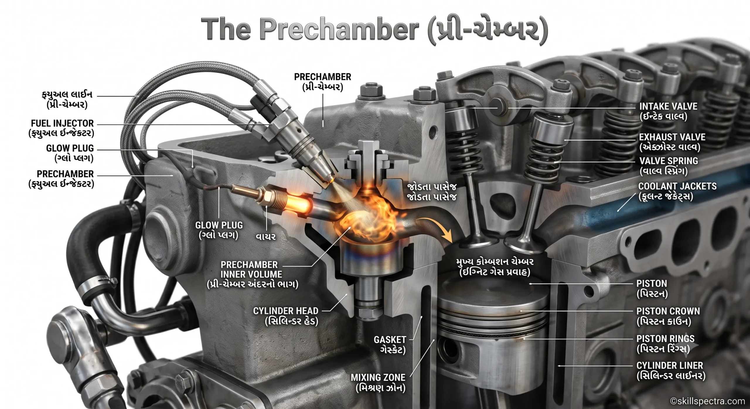 engine pre chamber