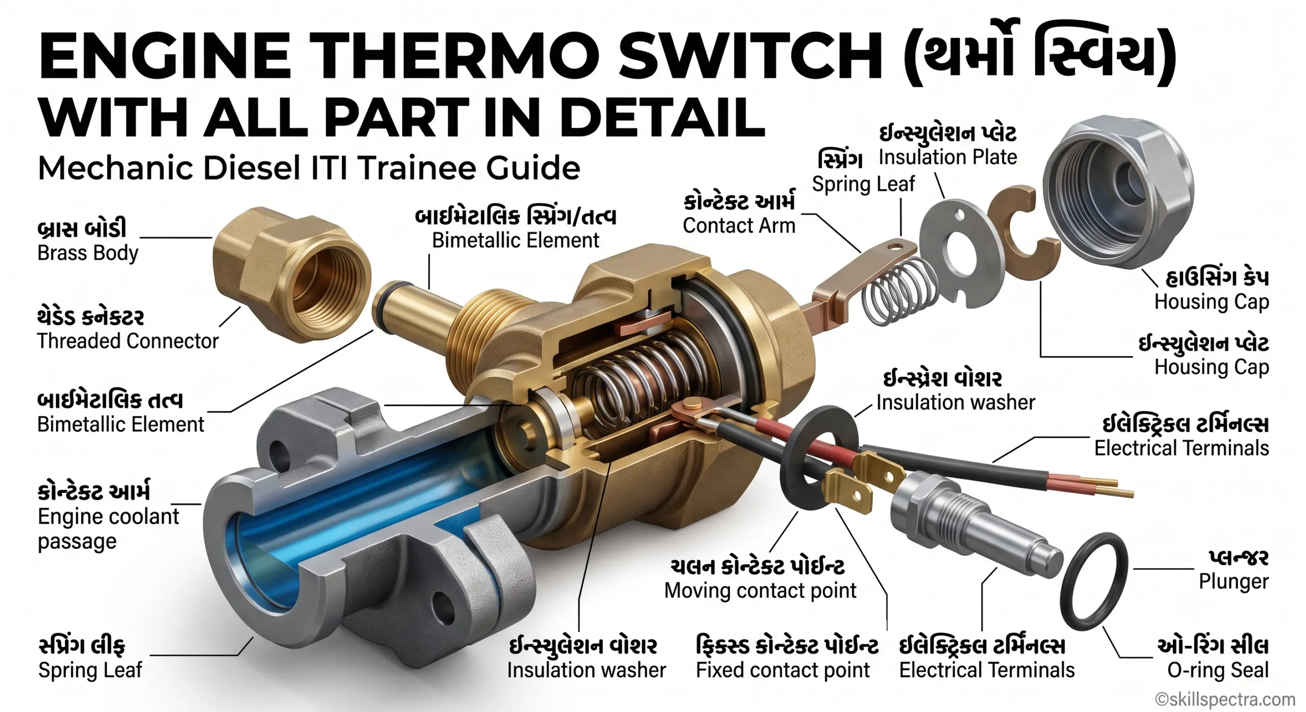cooling system  thermo switch