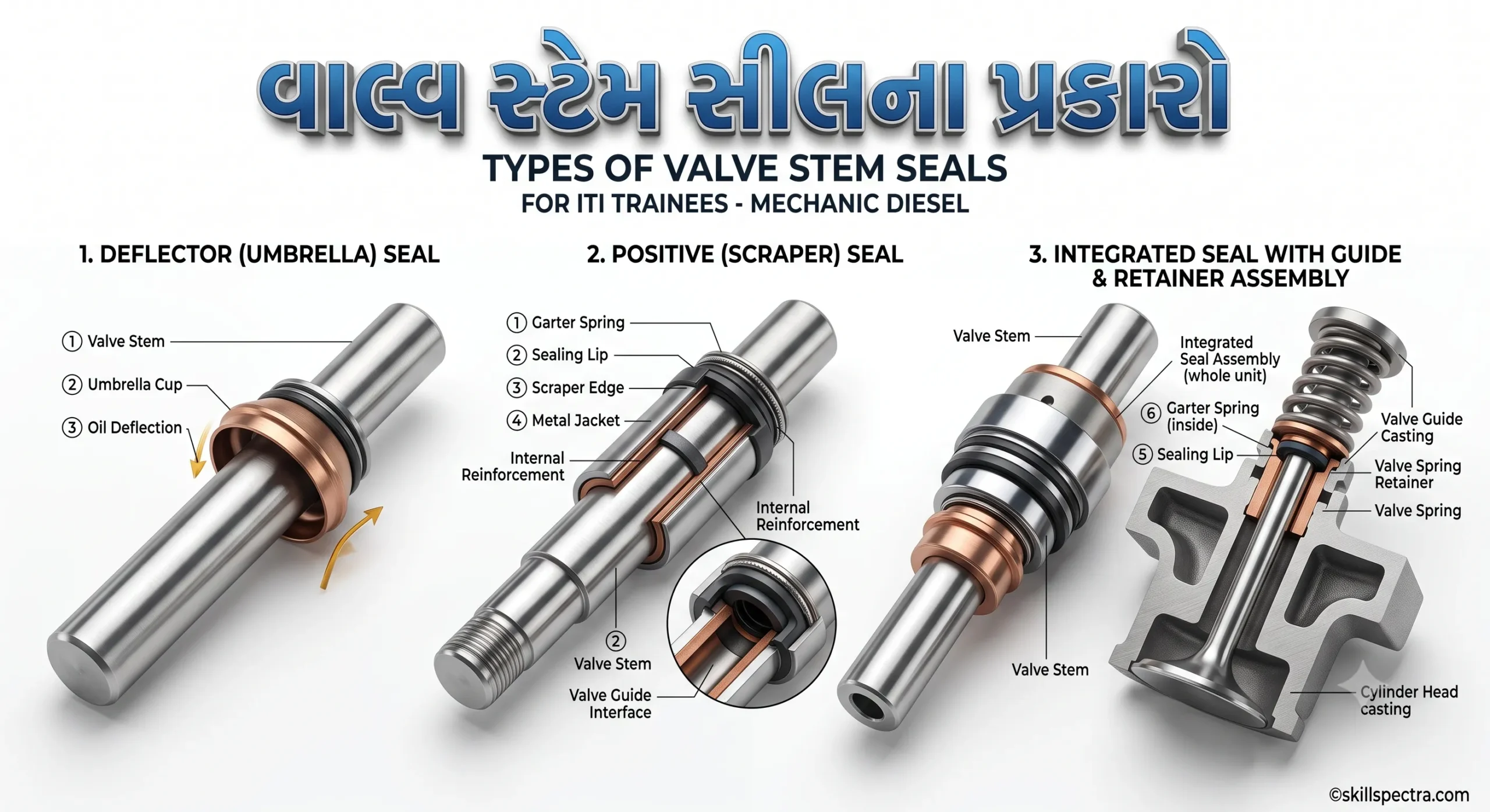 Valve Stem Seal type