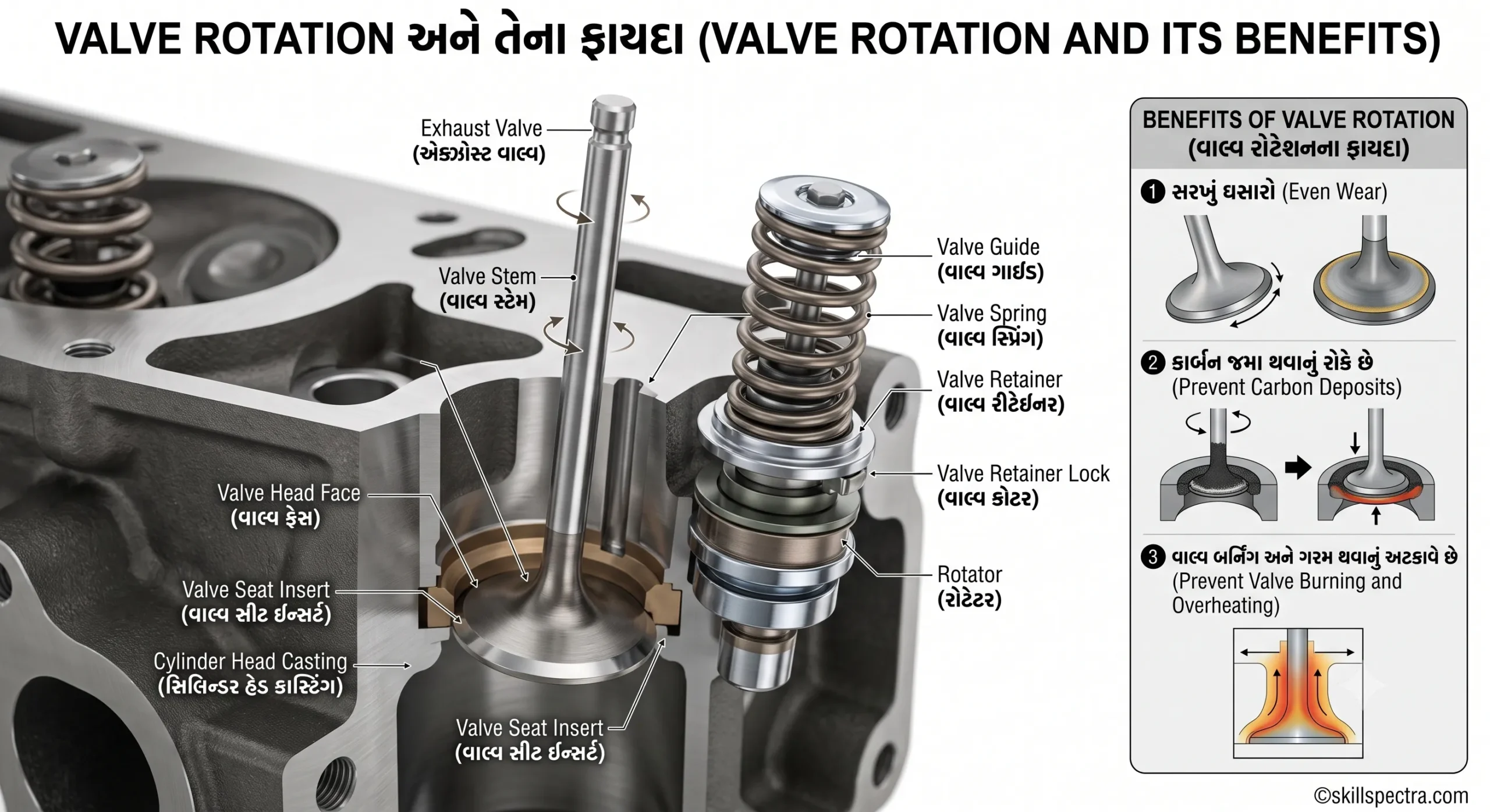 valve rotation