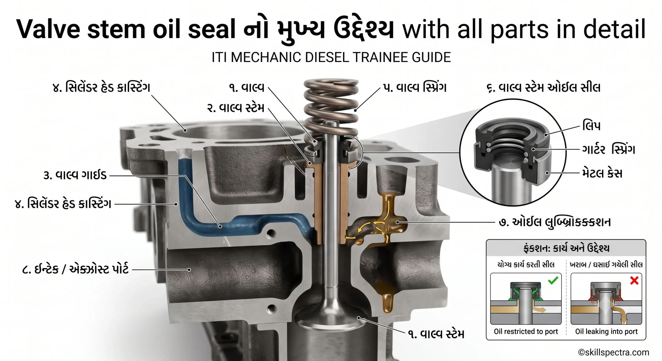 Valve Stem Oil Seal