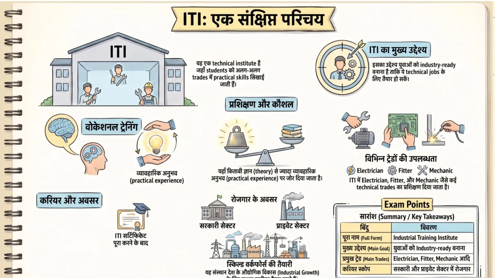 1.1.01 इलेक्ट्रिशियन ट्रेड का कार्यक्षेत्र – Scope of the Electrician Trade